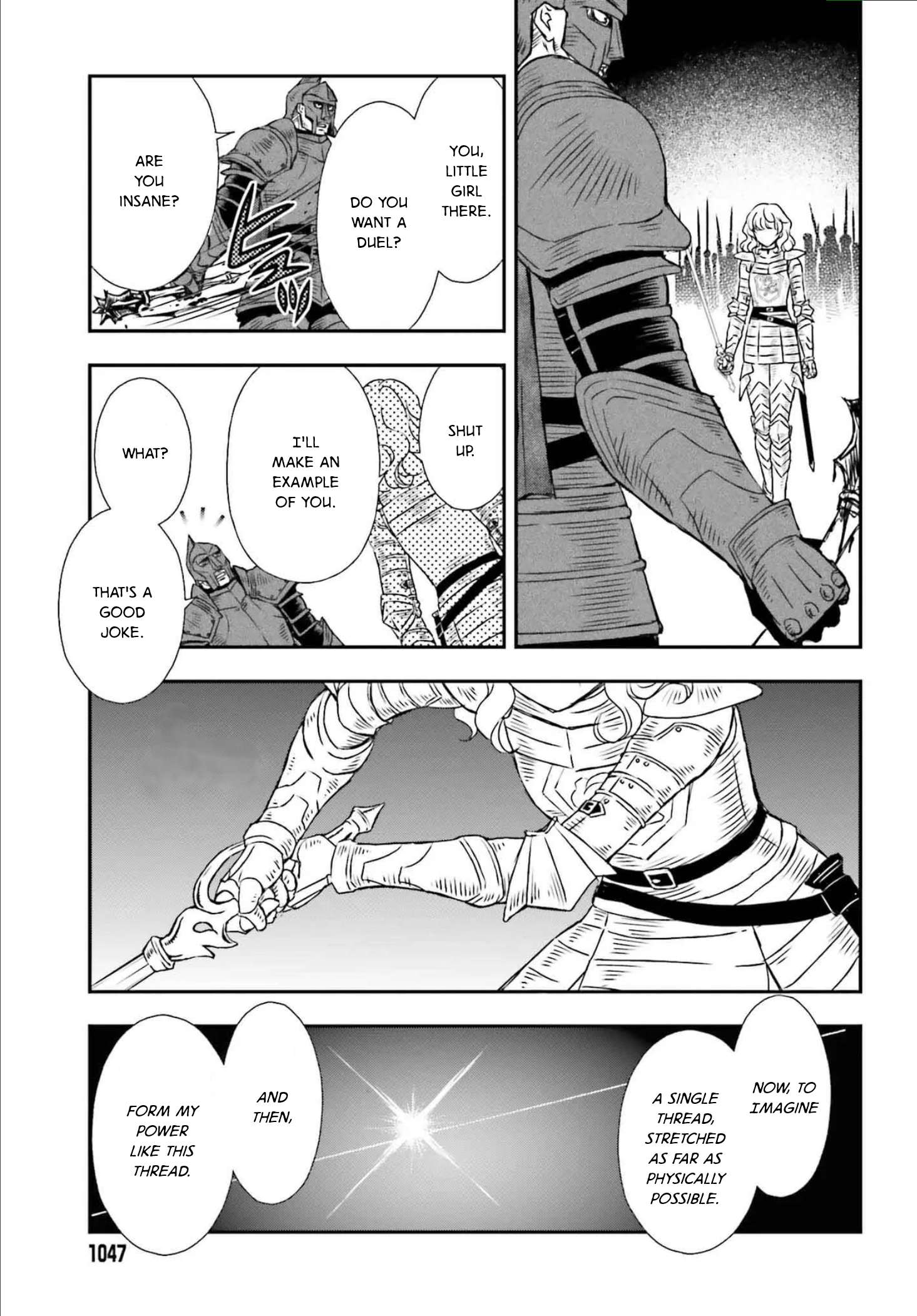 Shinigami ni Sodaterareta Shoujo wa Shikkoku no Tsurugi wo Mune ni Idaku Chapter 52 3